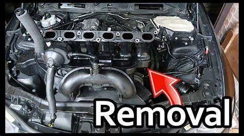 how to remove bmw junction box from intake manifold|bmw junction box manifold removal.